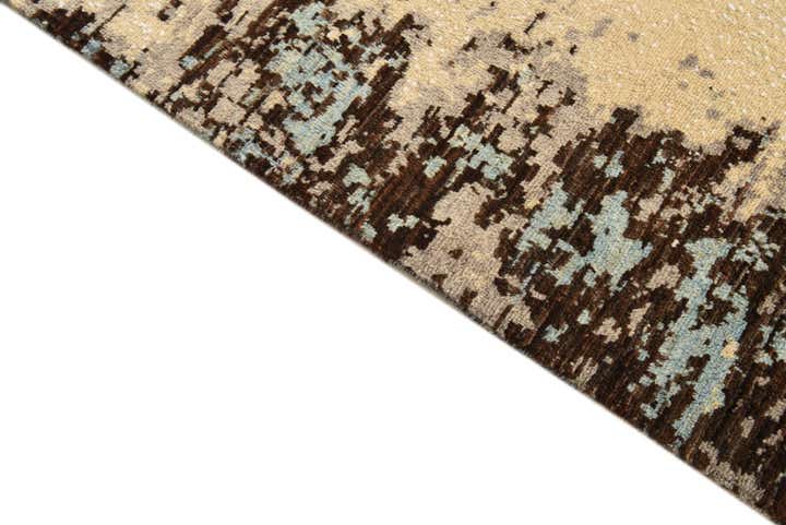 8' x 10' 2 Hand Knotted Darya Wool Rug