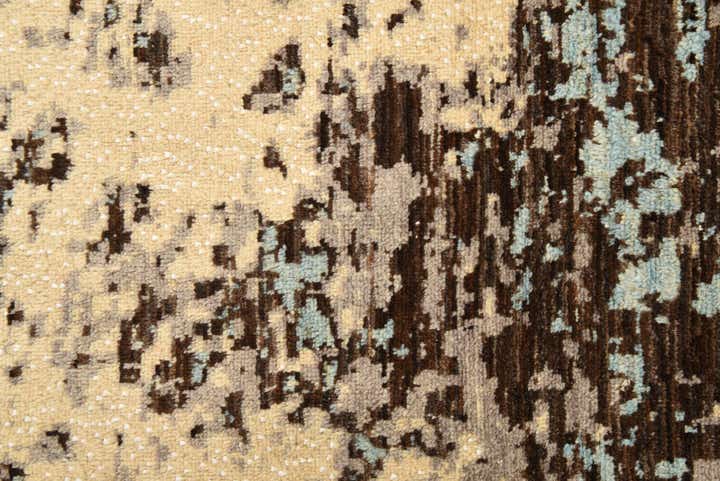 8' x 10' 2 Hand Knotted Darya Wool Rug