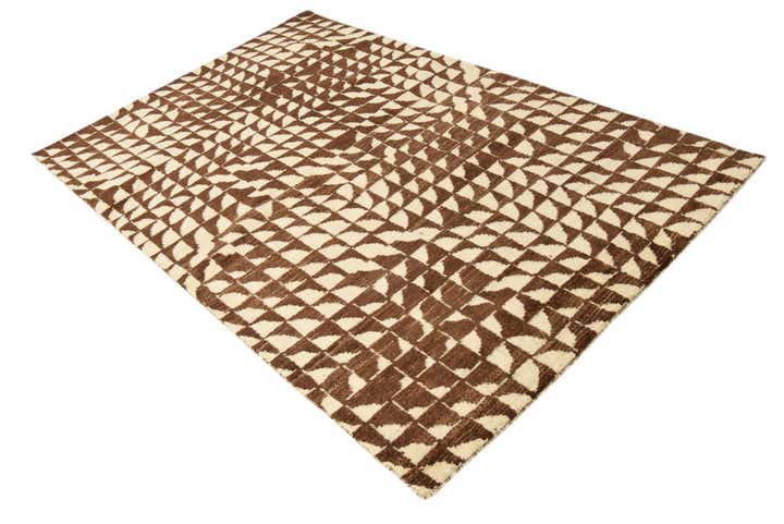 5' x 8' Hand Knotted Darya Wool Rug