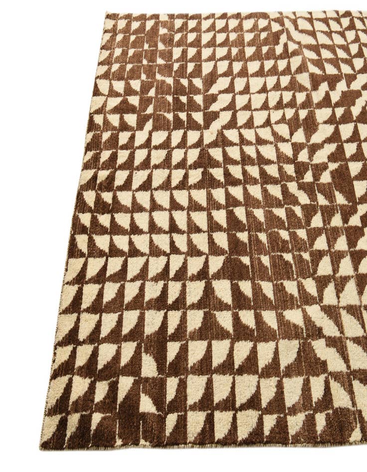 Detail image of 5' x 8' Hand Knotted Darya Wool Rug