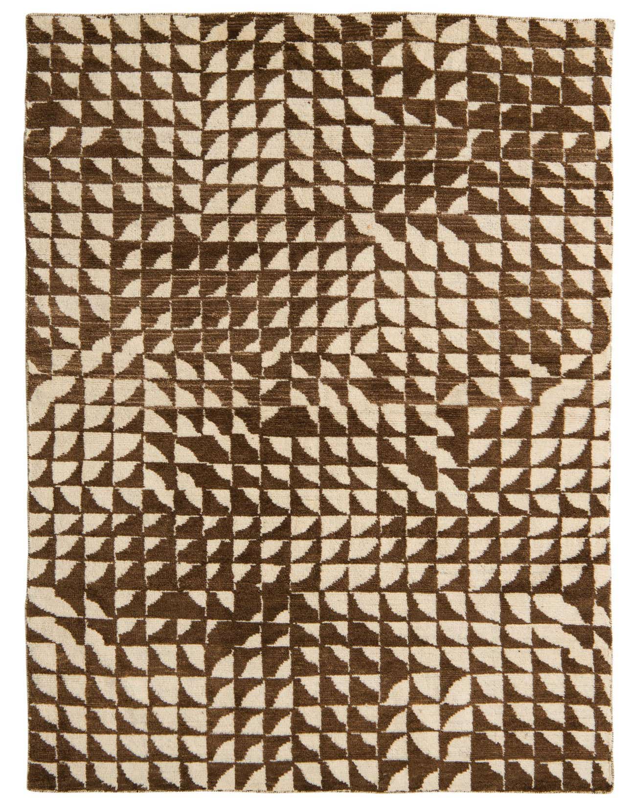 5' x 8' Hand Knotted Darya Wool Rug