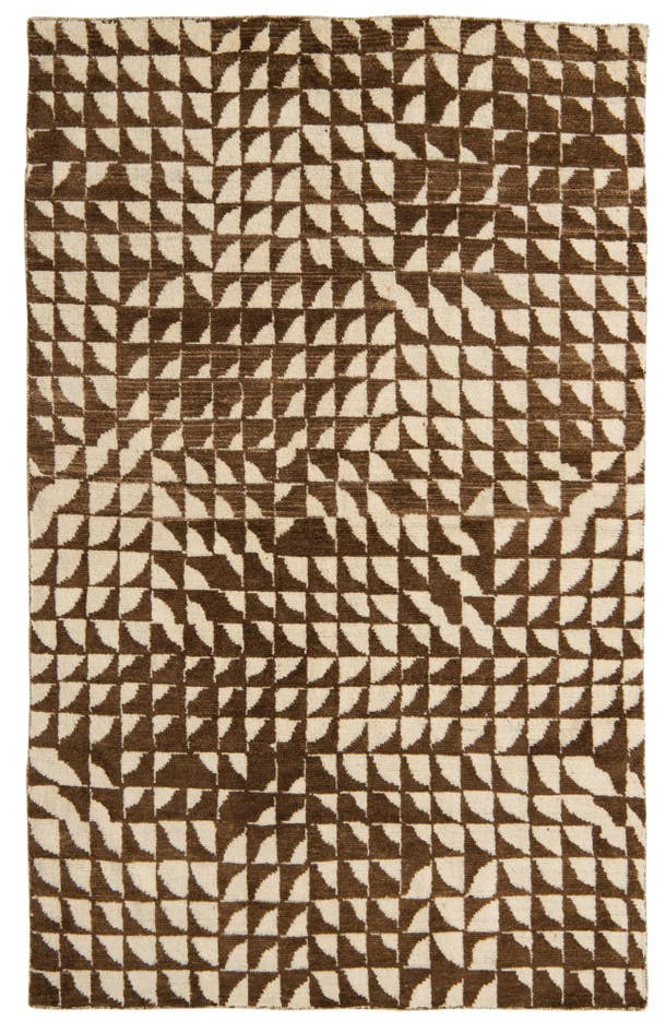 Detail image of 5' x 8' Hand Knotted Darya Wool Rug