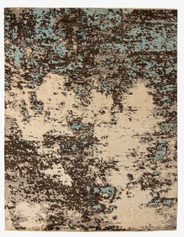 8' x 10' 2 Hand Knotted Darya Wool Rug