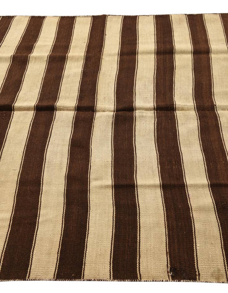 Detail image of 4' 9 x 9' 5  Hand Woven Kilim Fars Wool Rug