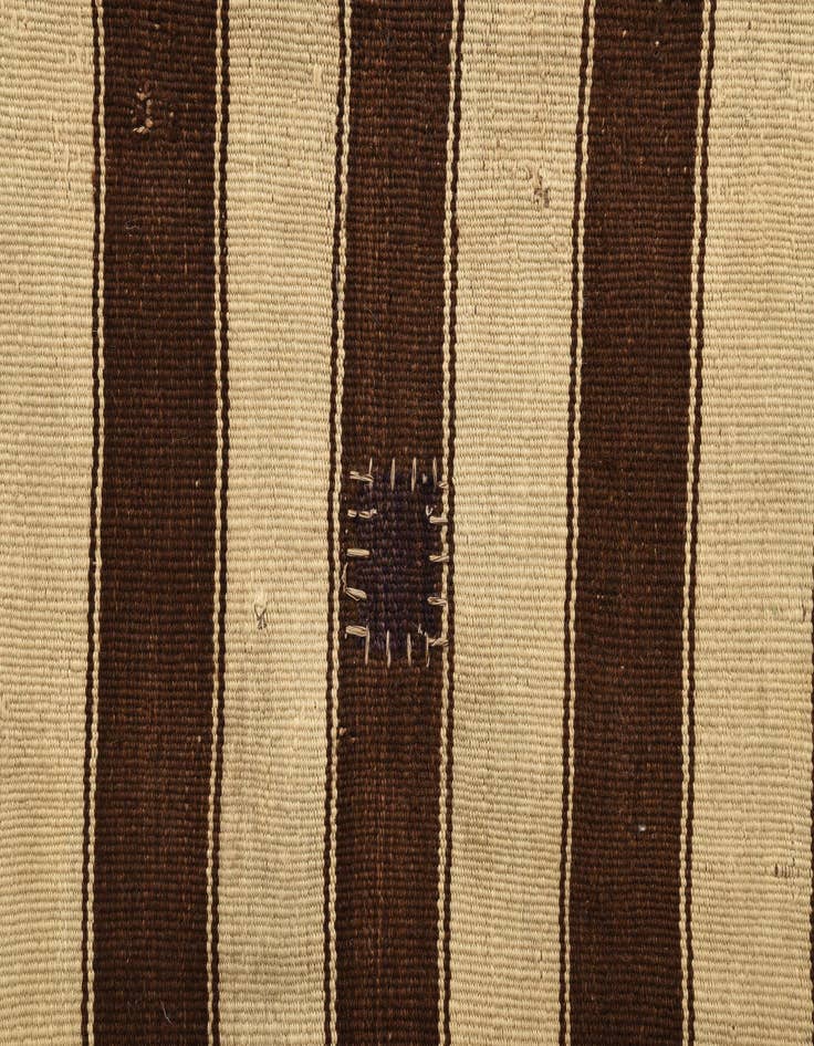 Detail image of 4' 9 x 9' 5  Hand Woven Kilim Fars Wool Rug