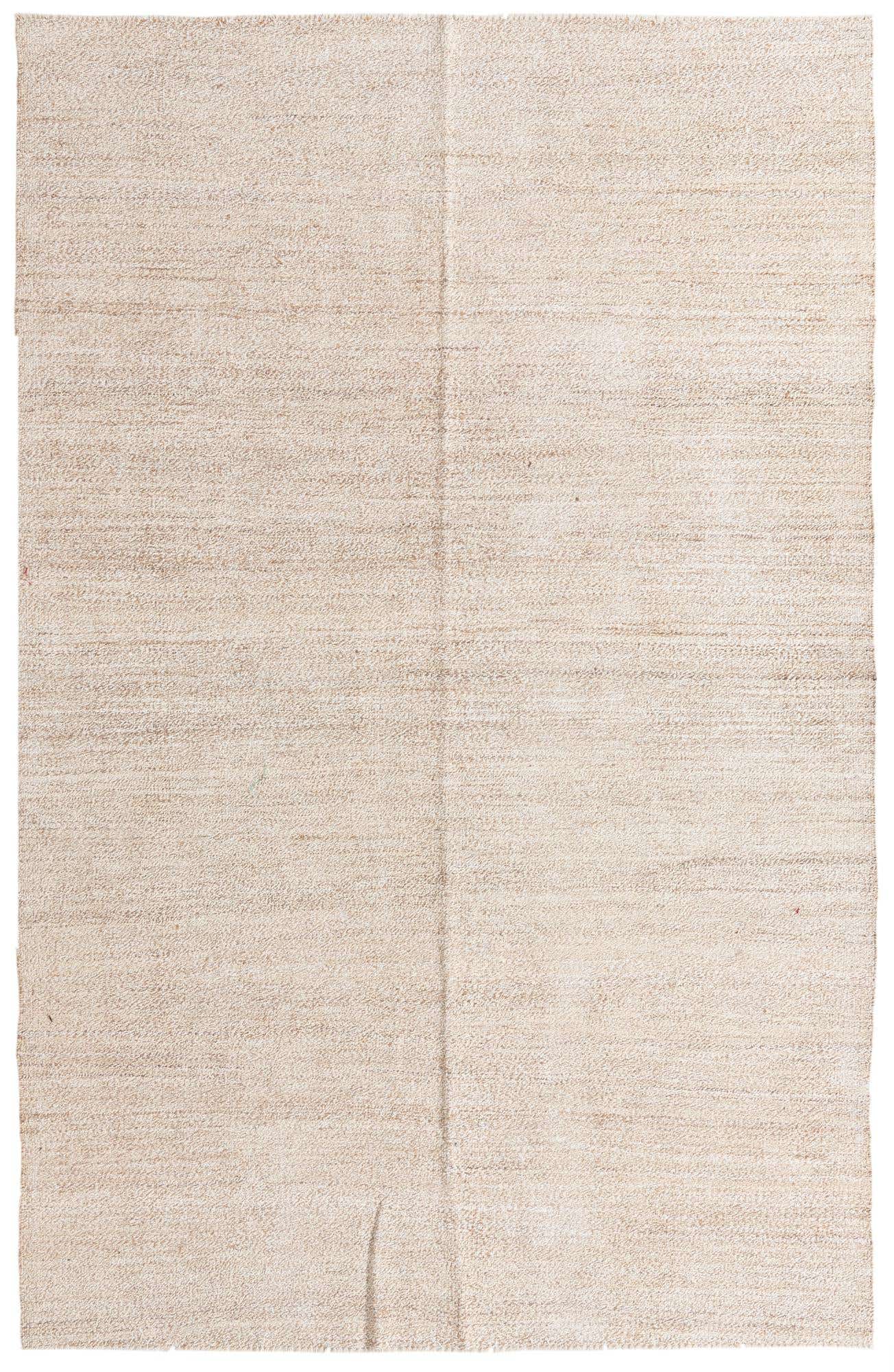 6' 3 x 9' 6 Hand Woven Kilim Modern Wool Rug