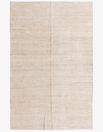 6' 3 x 9' 6 Hand Woven Kilim Modern Wool Rug