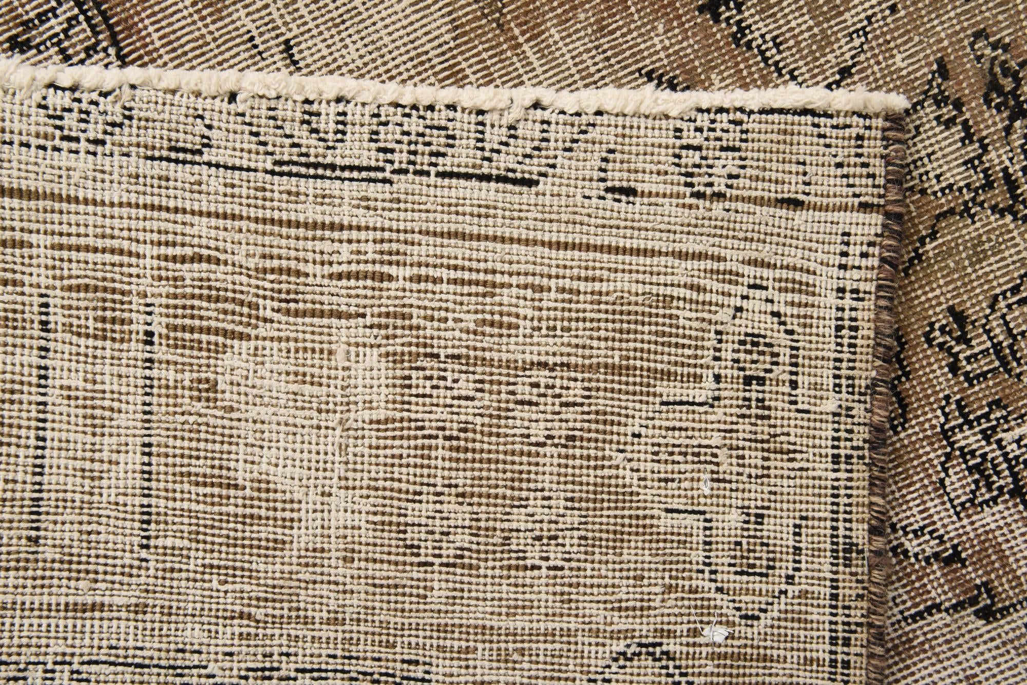 6' 4 x 9' 4 Hand Knotted Ultra Vintage Persian Wool Rug