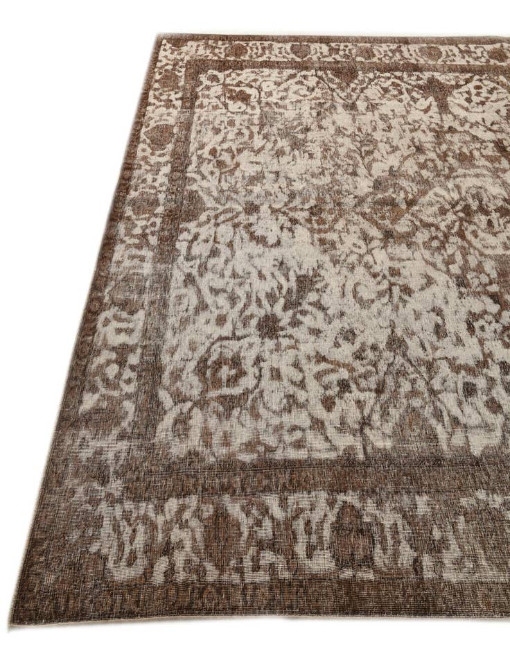 Detail image of 8' 8 x 12' 2  Hand Knotted Ultra Vintage Persian Wool Rug