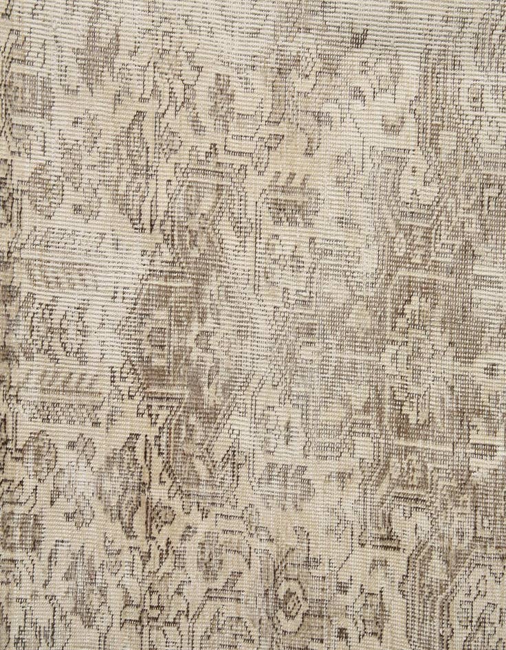 Detail image of 6' 5 x 9' 3 Hand Knotted Ultra Vintage Persian Wool Rug