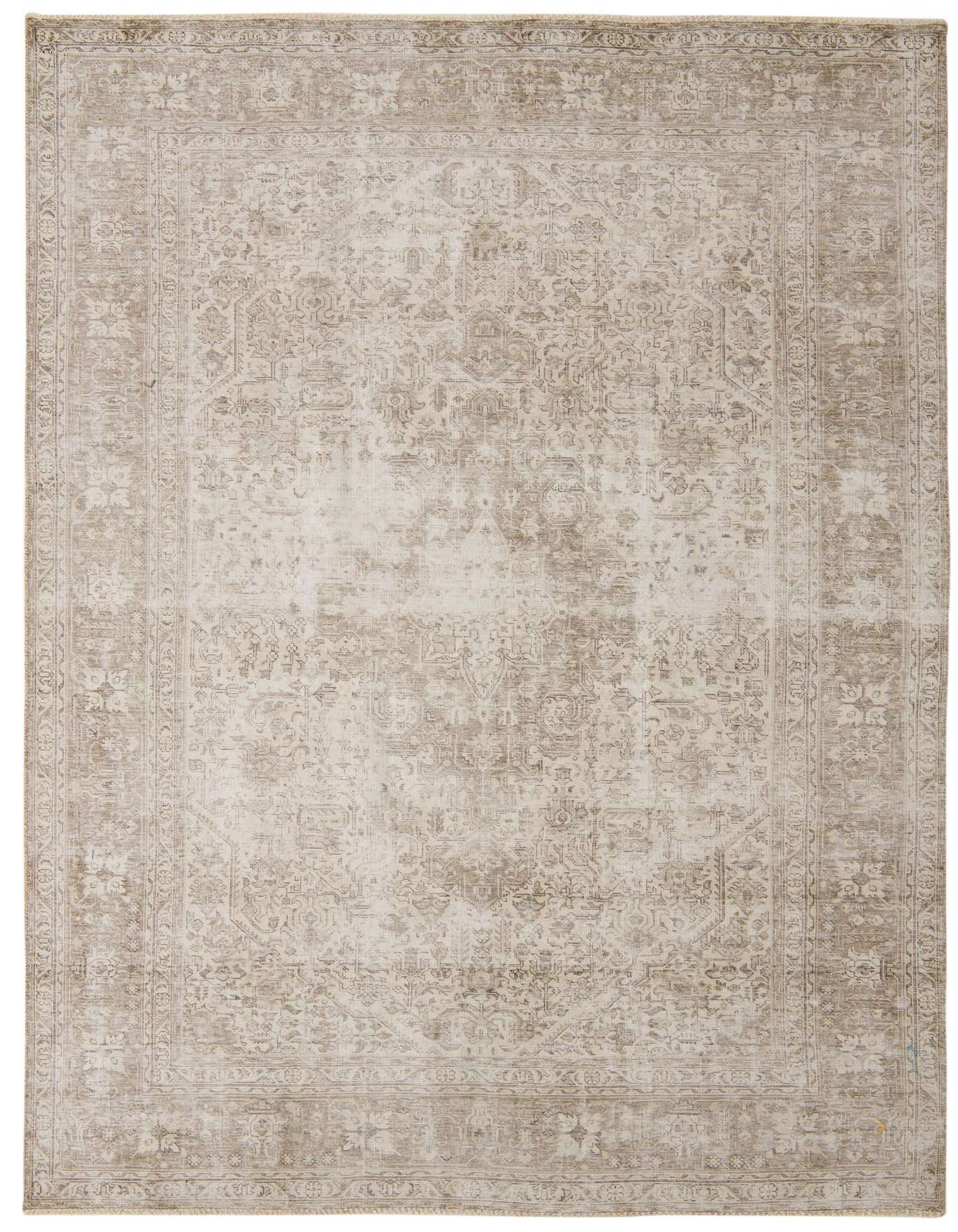 Primary image  6' 5 x 9' 3  Hand Knotted Ultra Vintage Persian Wool Rug