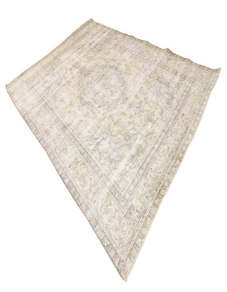 Detail image of 8' x 11' 5  Hand Knotted Ultra Vintage Persian Wool Rug