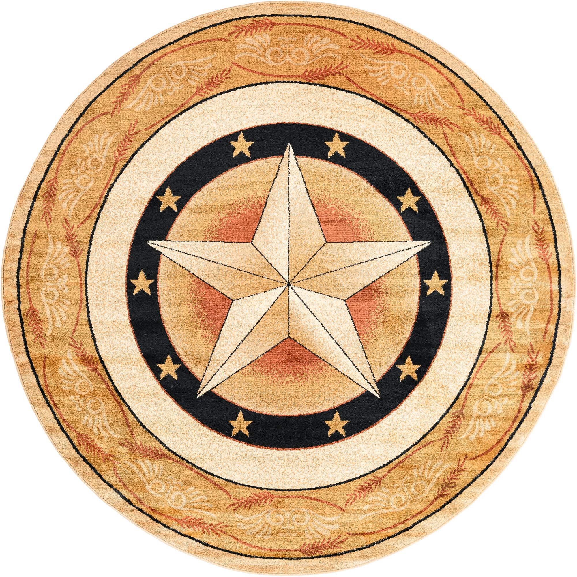 Rug Ivory Brown Swatch link