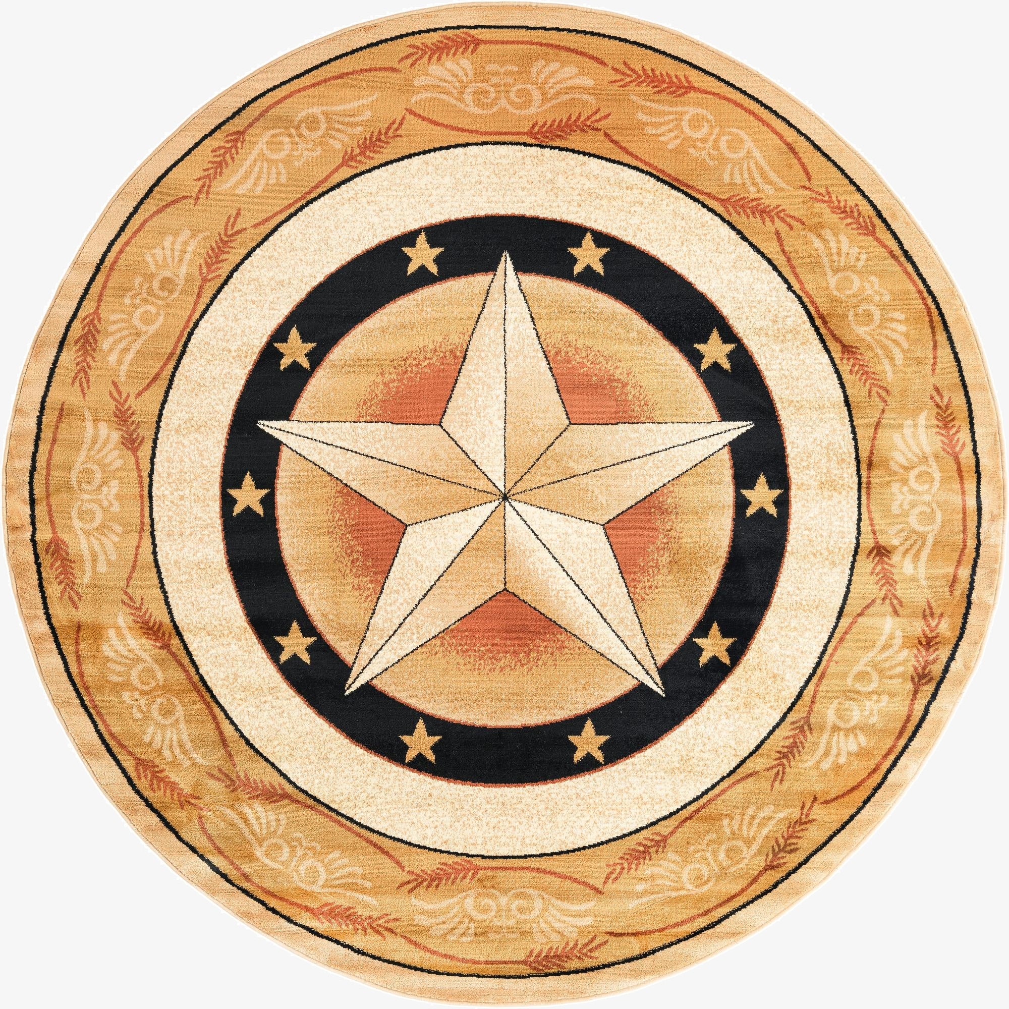 7' 10 x 7' 10 Pioneer Round Rug