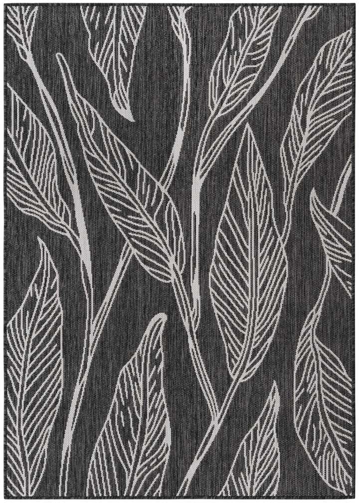 4' x 6' Easy-Clean Botanical Indoor / Outdoor Rug