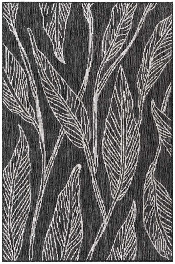 4' x 6' Easy-Clean Botanical Indoor / Outdoor Rug