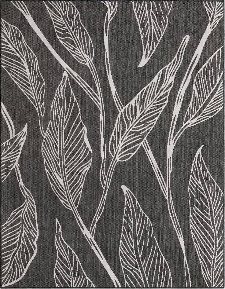 Detail image of 7' x 10' Easy-Clean Botanical Indoor / Outdoor Rug