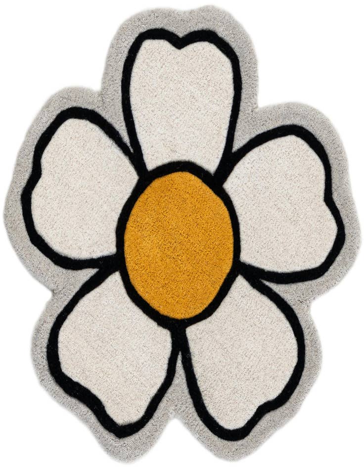 Detail image of 2' 2 x 2' 2 Playtime Kids Wool Freeform Rug