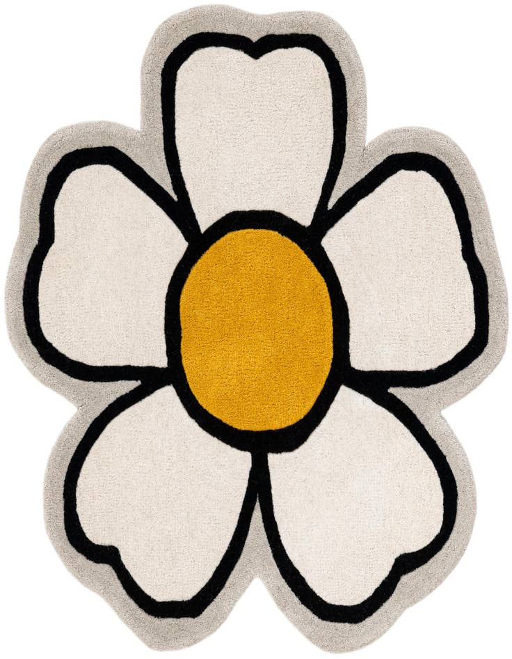 Detail image of 3' 1 x 3' 1 Playtime Kids Wool Freeform Rug