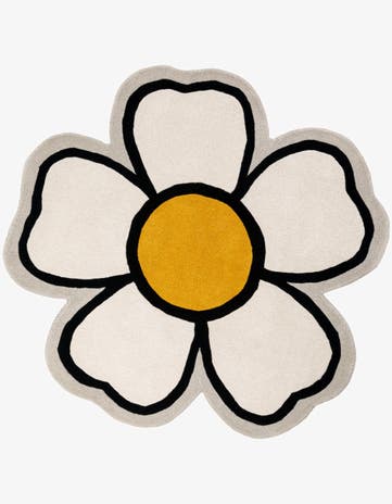 5' 1 x 5' 1 Playtime Kids Wool Freeform Rug