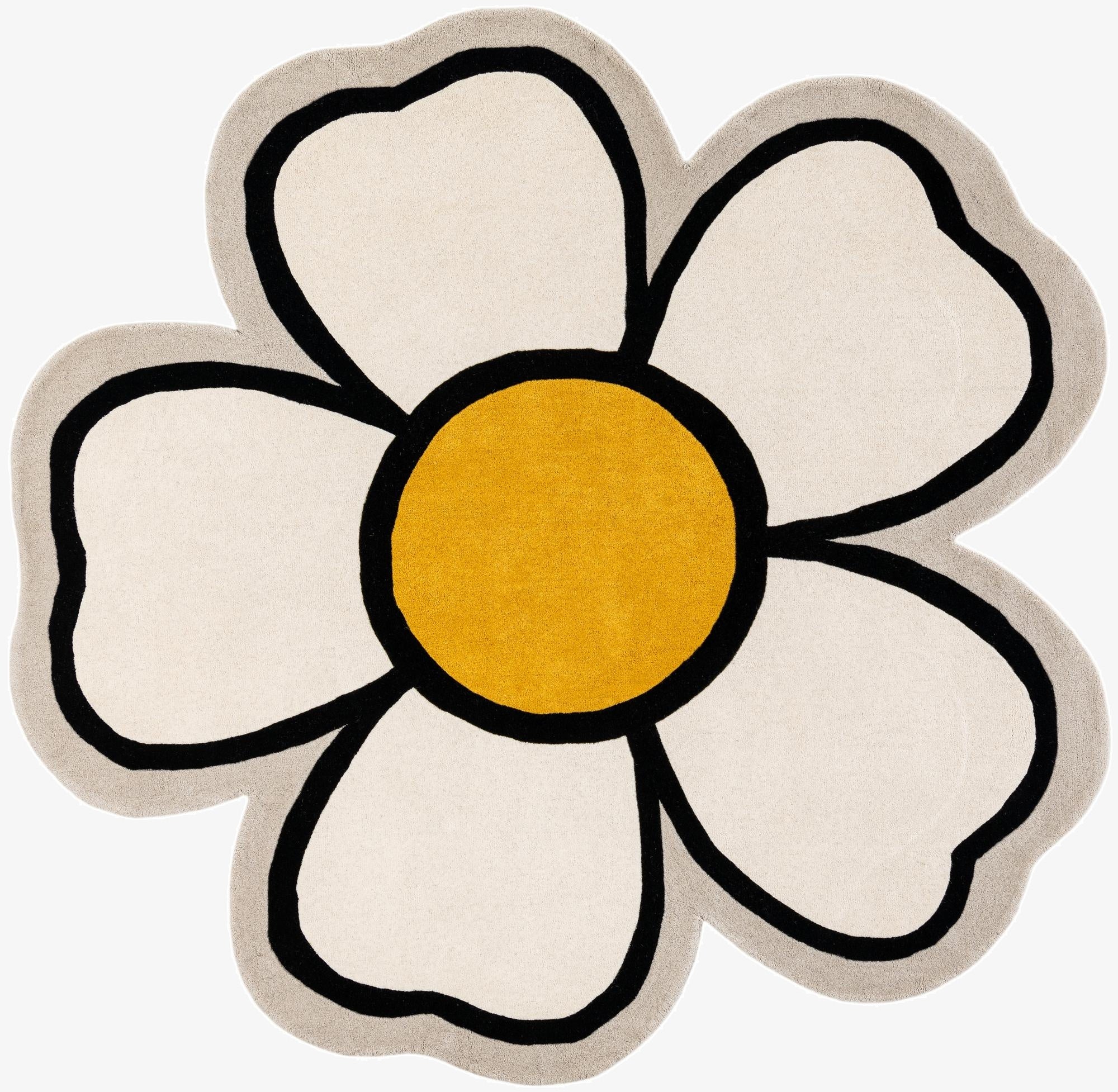 6' 11 x 6' 11 Playtime Kids Wool Freeform Rug