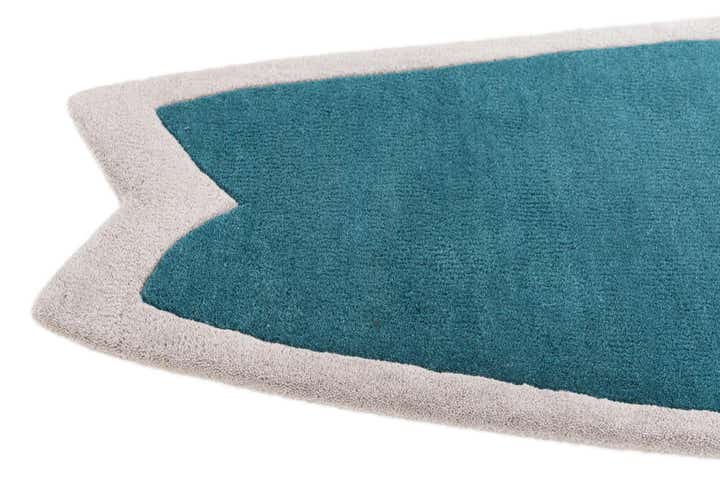 2' x 8' 10 SurfBoard Wool Freeform Rug