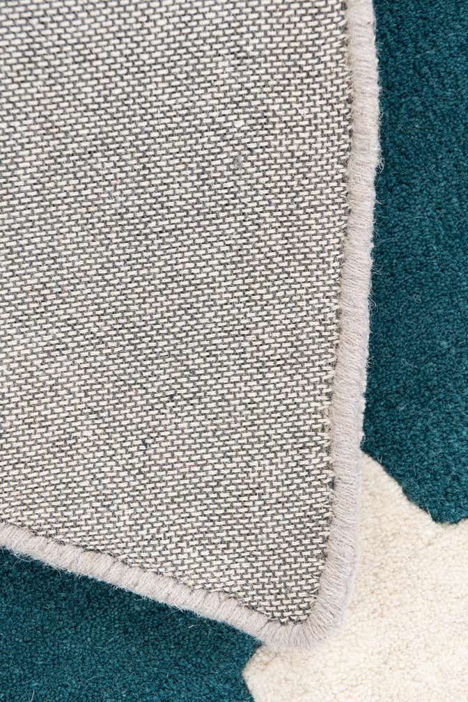 2' x 8' 10 SurfBoard Wool Freeform Rug