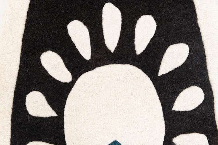 2' x 8' 9 SurfBoard Wool Freeform Rug