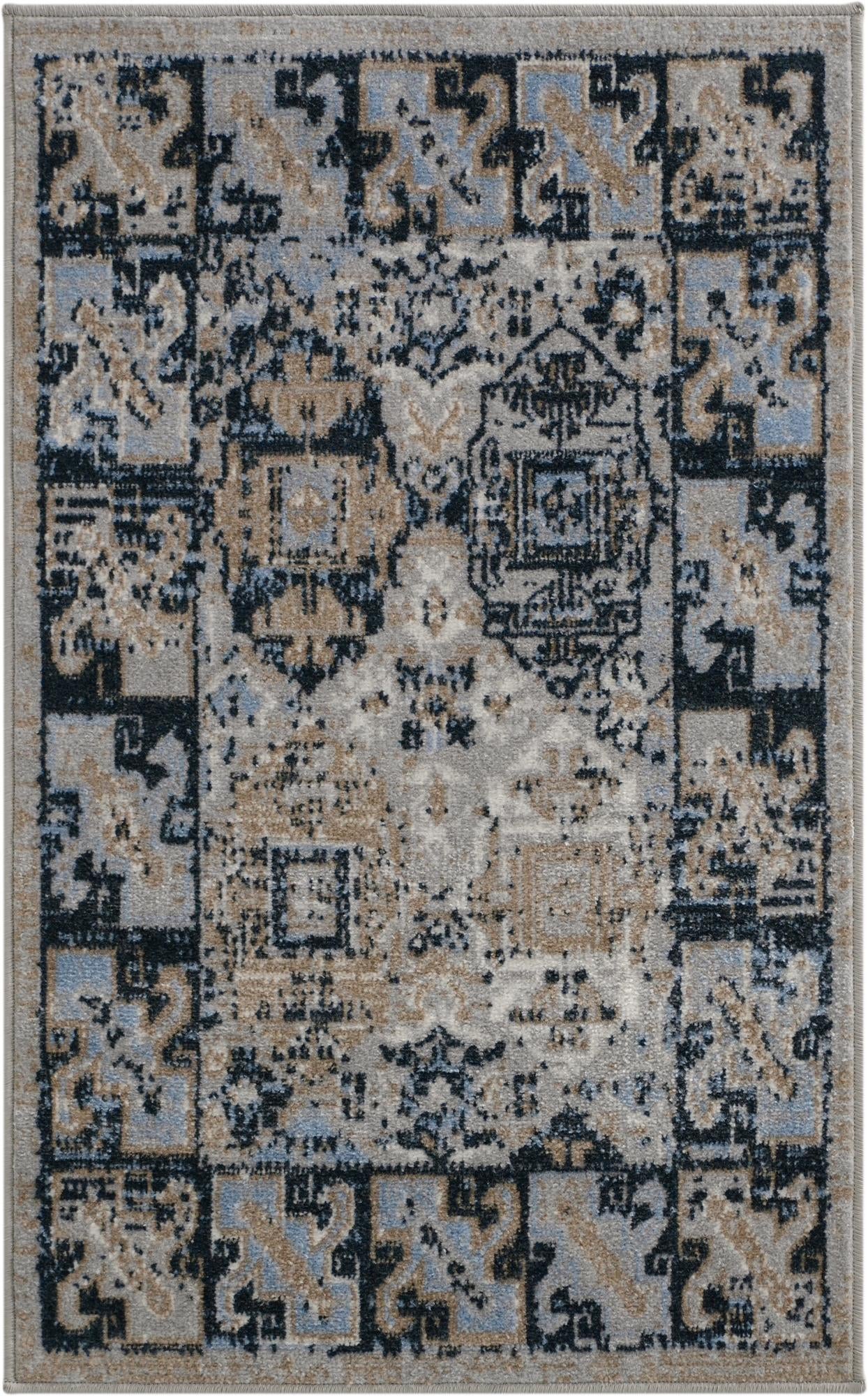 Rug Ivory Gray Blue Swatch link