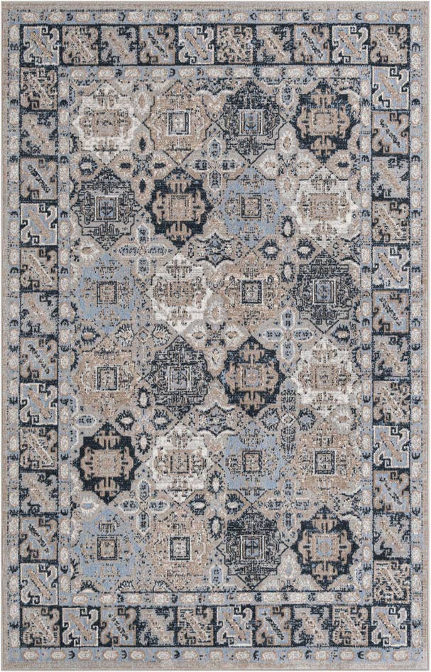Detail image of 5' 3 x 8' Kamala Washable Rug