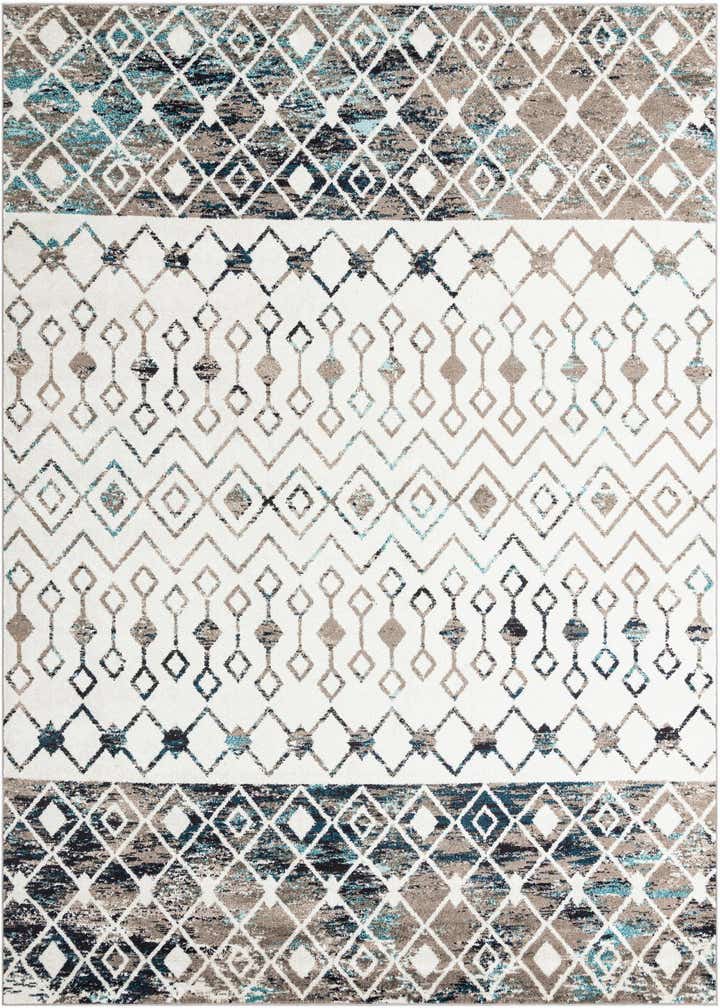 10' x 13' Moroccan Trellis Rug