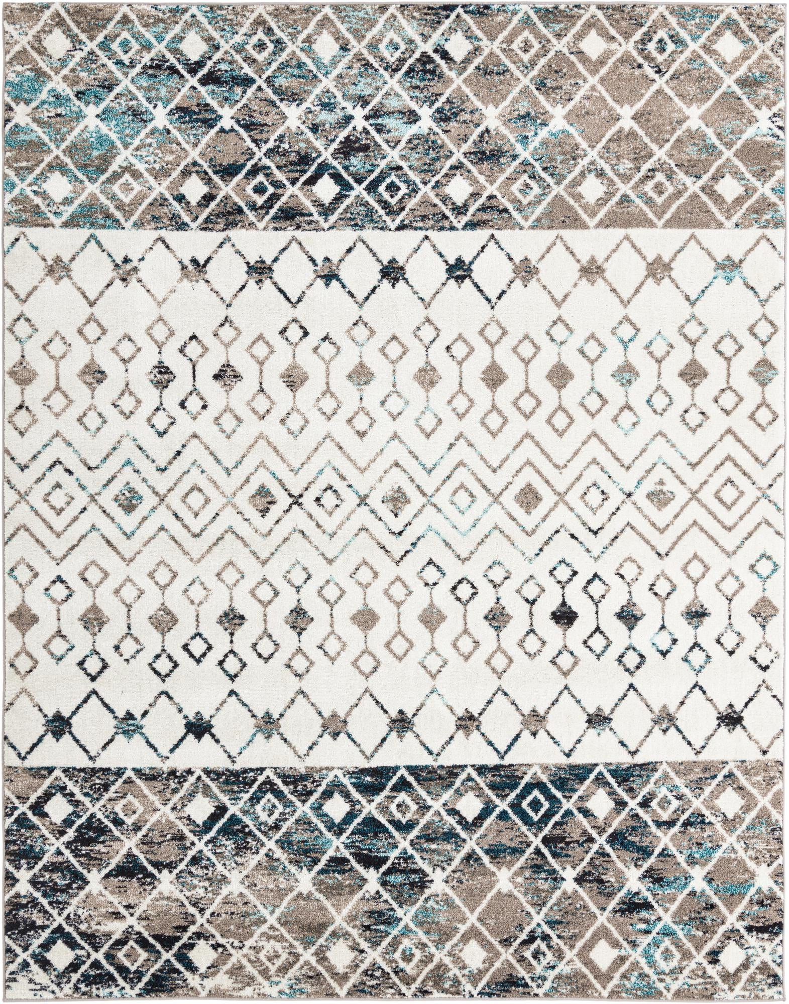 Rug Ivory Gray Blue Swatch link