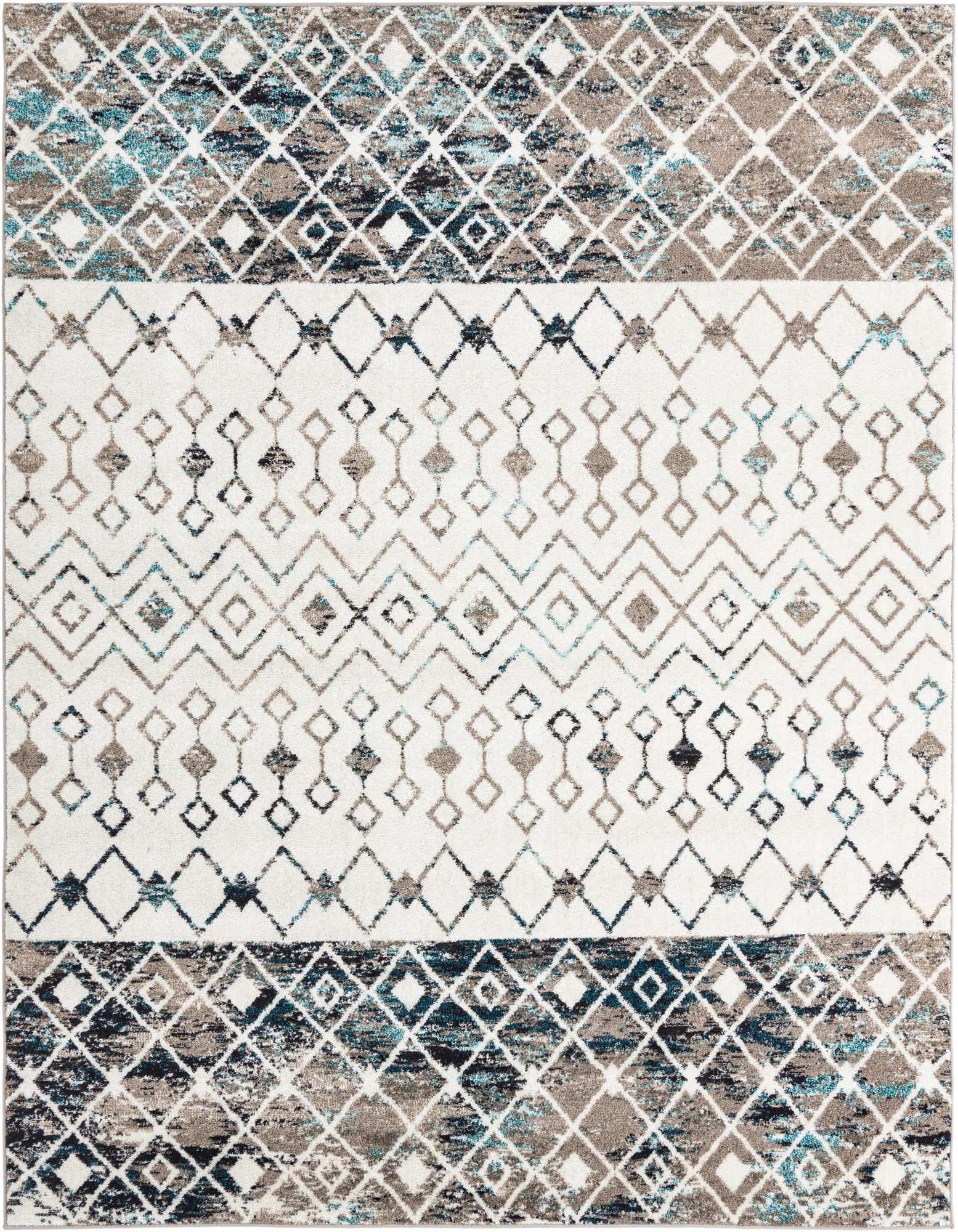 7' 10 x 10' Moroccan Trellis Rug