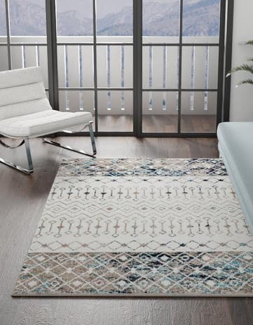 7' 10 x 10' Moroccan Trellis Rug