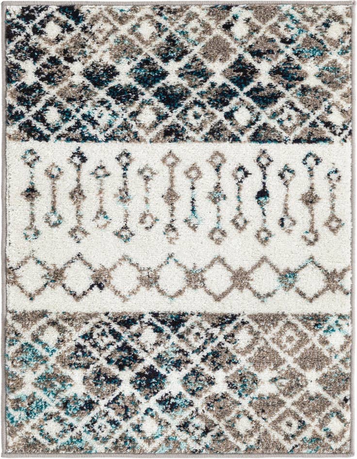 Detail image of 2' x 3' Moroccan Trellis Rug
