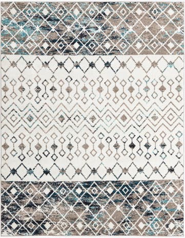 7' 10 x 10' Moroccan Trellis Rug