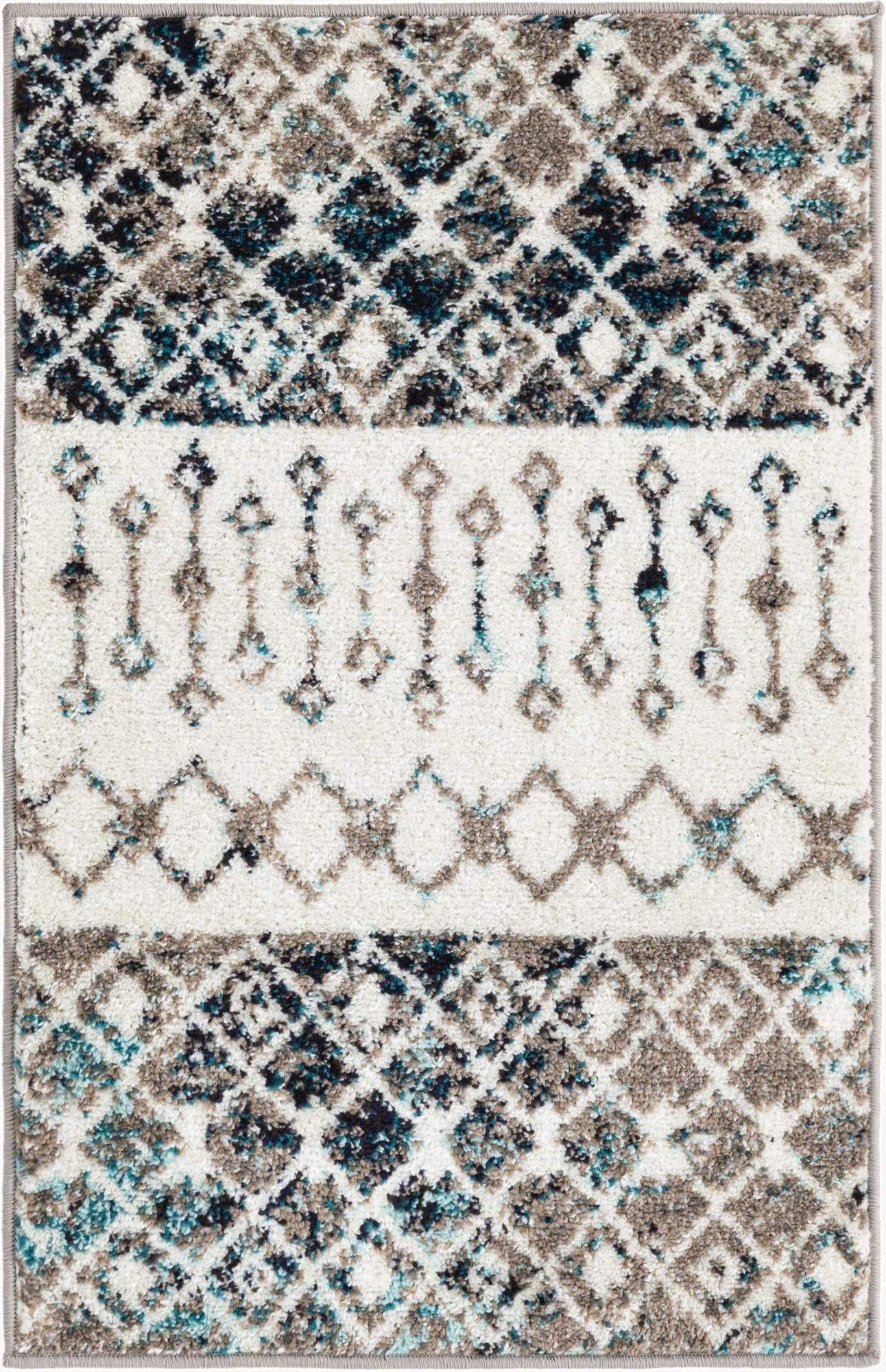 2' x 3' Moroccan Trellis Rug