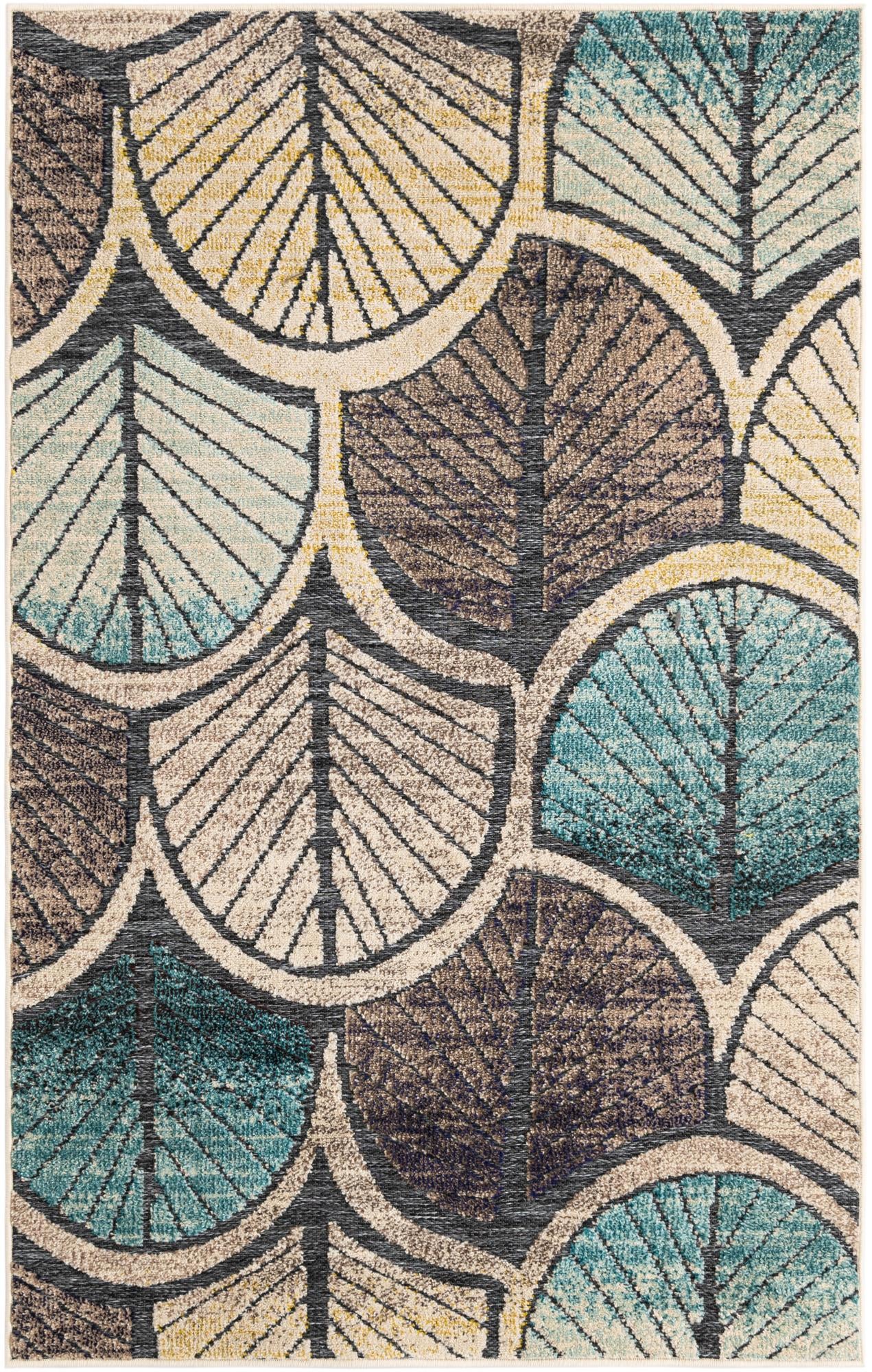 4' x 6' Easy-Clean Casablanca Indoor / Outdoor Rug