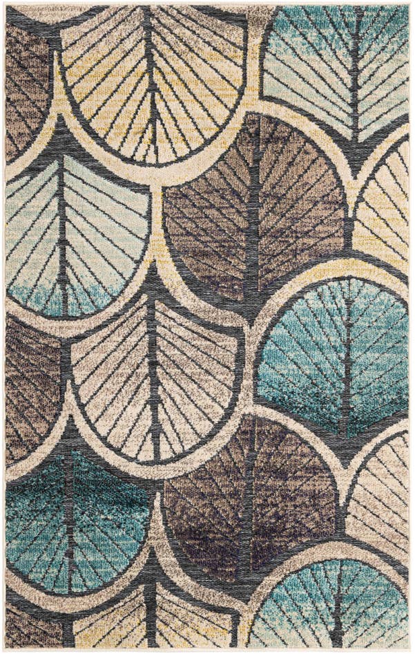 Detail image of 4' x 6' Easy-Clean Casablanca Indoor / Outdoor Rug