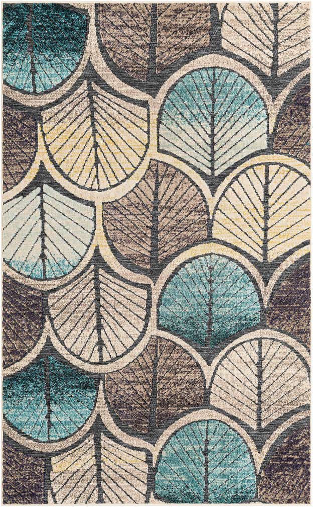 5' 3 x 8' Easy-Clean Casablanca Indoor / Outdoor Rug