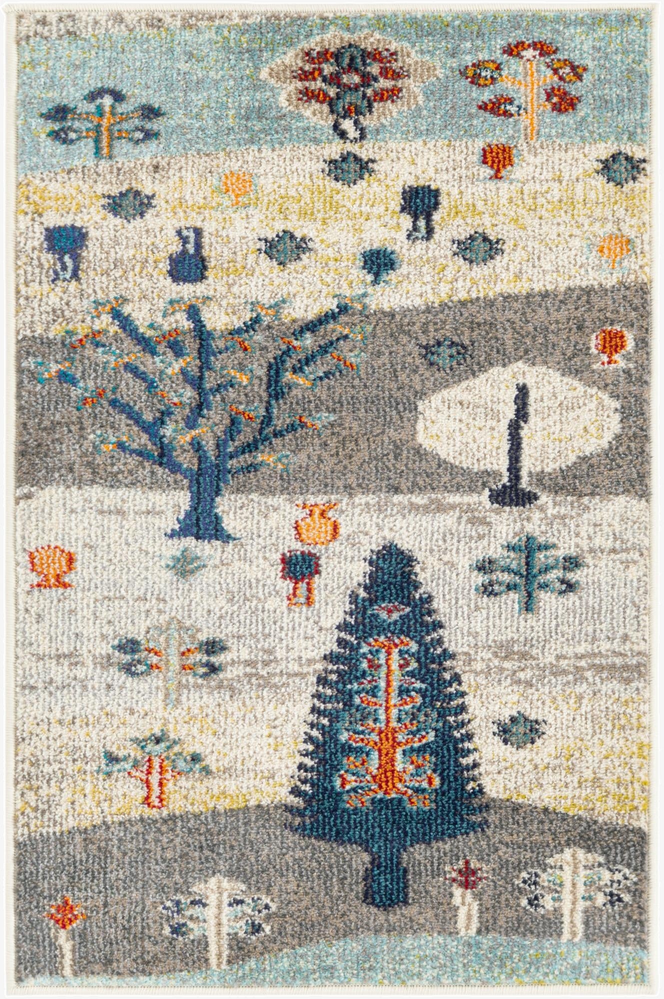 2' 2 x 3'  Washable Vivid Rug