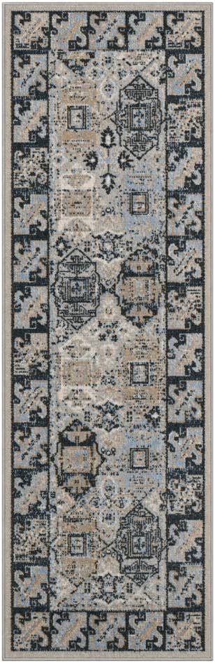 Detail image of 2' x 6' Kamala Washable Runner Rug