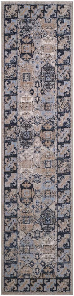 Detail image of 2' x 8' Kamala Washable Runner Rug