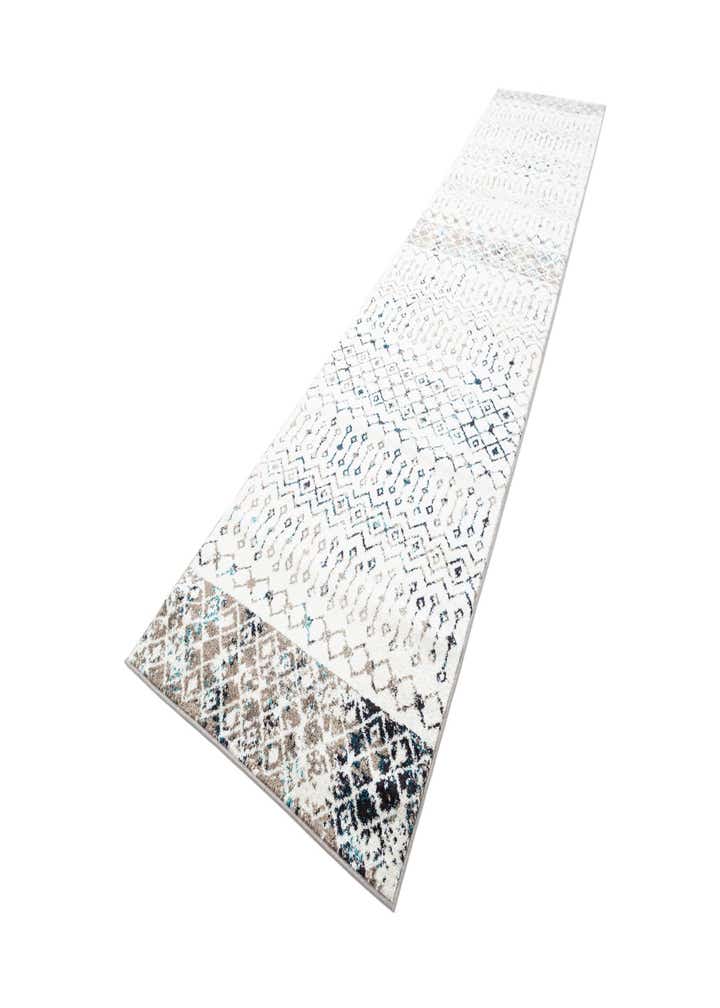 3' 3 x 16' 5 Moroccan Trellis Runner Rug