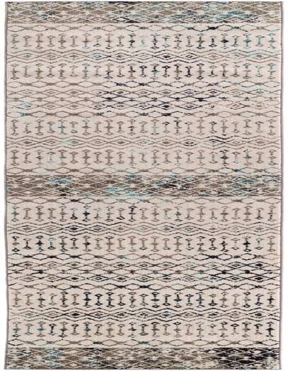 Detail image of 3' 3 x 16' 5 Moroccan Trellis Runner Rug