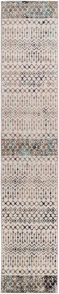 3' 3 x 16' 5 Moroccan Trellis Runner Rug