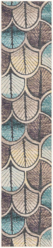 Detail image of 2' 7 x 12' Easy-Clean Casablanca Indoor / Outdoor Runner Rug