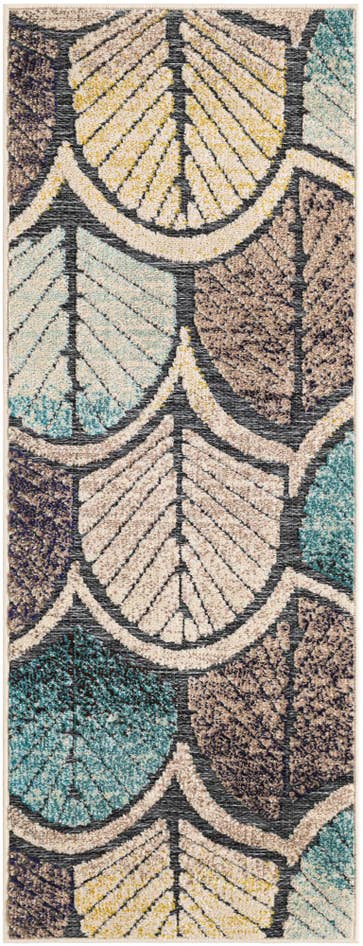 Detail image of 2' x 5' Easy-Clean Casablanca Indoor / Outdoor Runner Rug