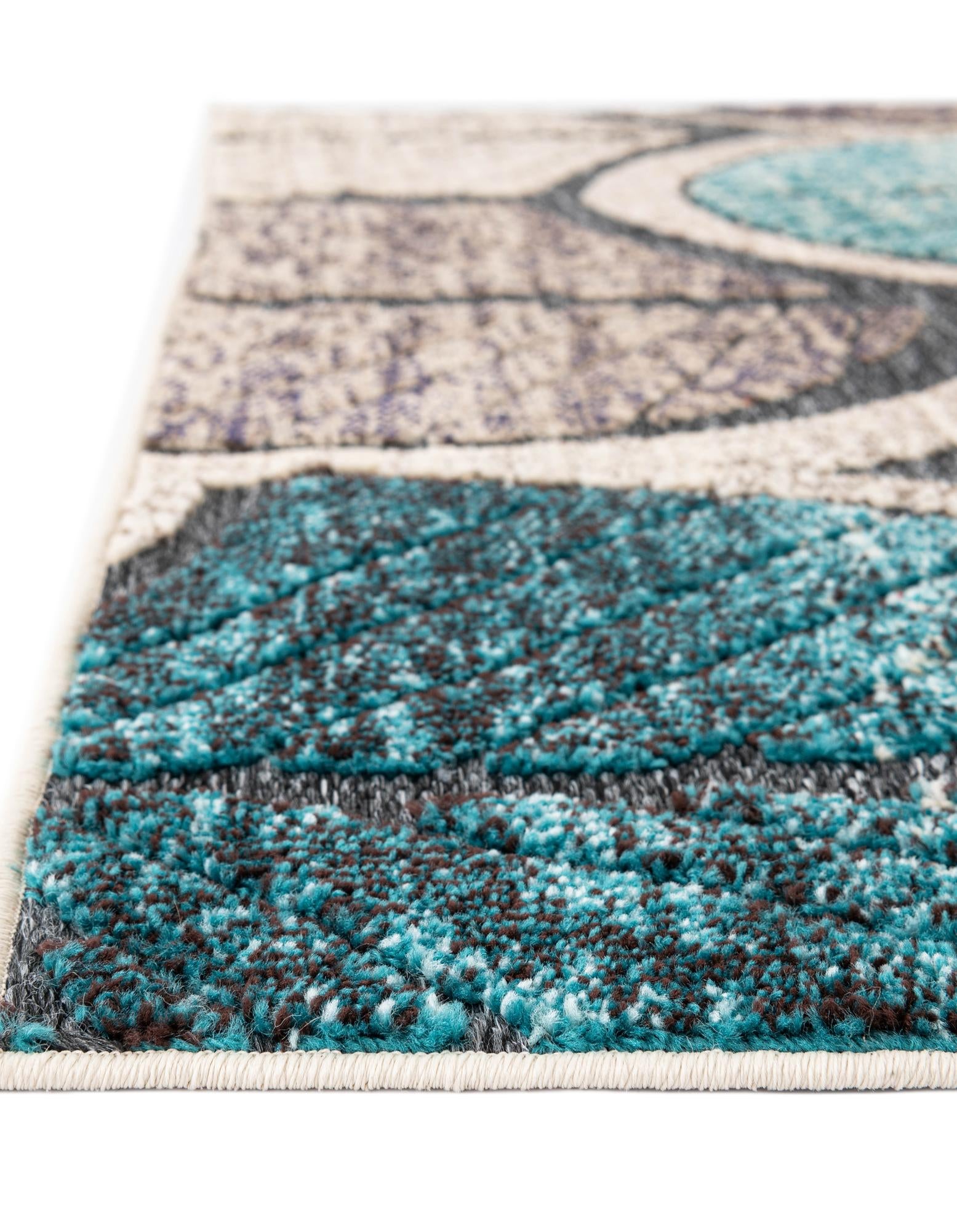 2' x 5' Easy-Clean Casablanca Indoor / Outdoor Runner Rug