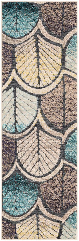 Detail image of 2' x 6' Easy-Clean Casablanca Indoor / Outdoor Runner Rug
